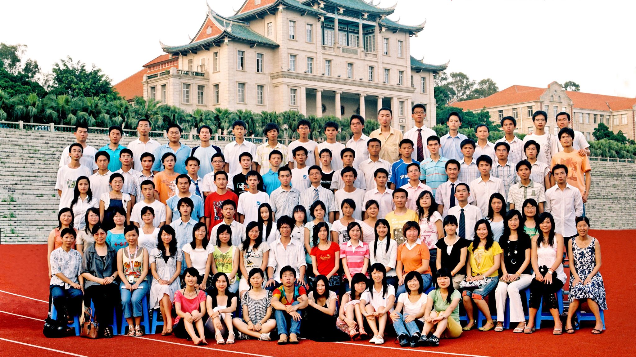 2007届海洋与环境学院本科生毕业合影